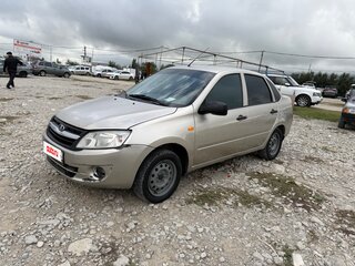 2013 Lada (ВАЗ) Granta I, бежевый, 415000 рублей, вид 1