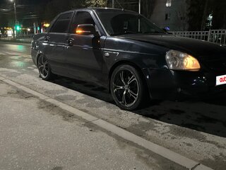 2007 Lada (ВАЗ) Priora I, чёрный, 160000 рублей, вид 3