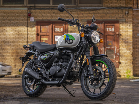 2026 Royal Enfield Hunter, чёрный, 456000 рублей, вид 3