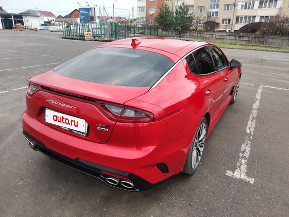 2018 Kia Stinger I, красный, 2800000 рублей - вид 5