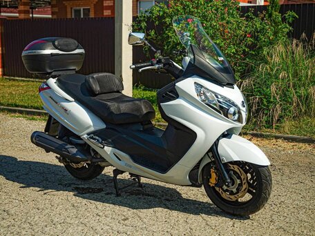 2013 Sym Maxsym 400, белый, 445000 рублей, вид 1