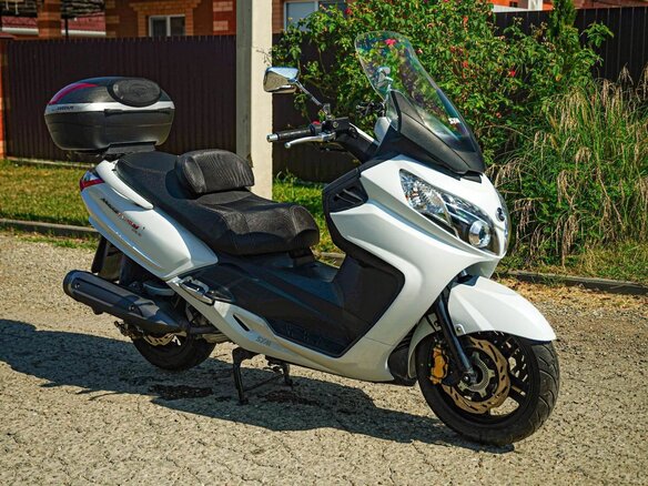 2013 Sym Maxsym 400, белый, 445000 рублей