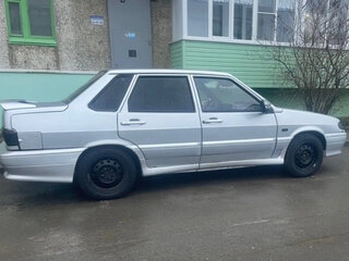 2002 Lada (ВАЗ) 2115, серебристый, 180000 рублей, вид 2