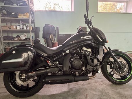 2017 Kawasaki EN650 Vulcan S, чёрный, 480000 рублей, вид 1