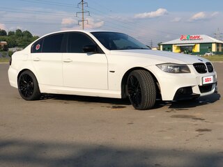 2008 BMW 3 серии 318i V (E90/E91/E92/E93) Рестайлинг, белый, 900000 рублей, вид 3