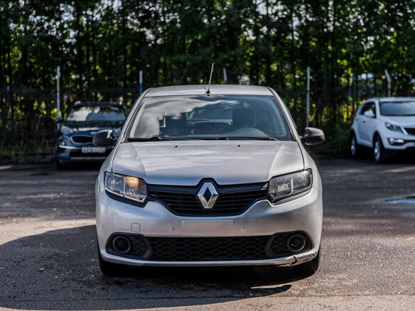 2014 Renault Sandero II, серый - вид 2