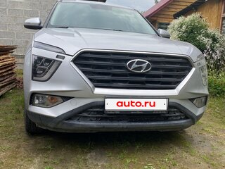 2021 Hyundai Creta II, серебристый, 1800000 рублей, вид 2