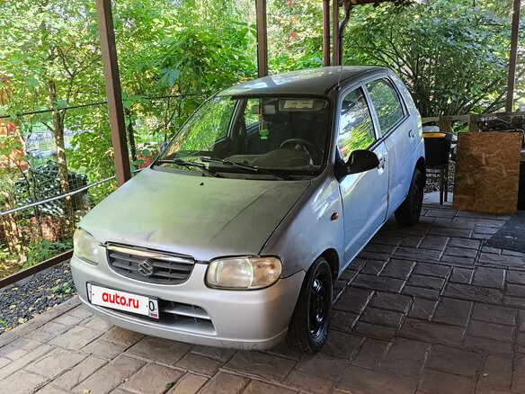 2002 Suzuki Alto V, серый, 210000 рублей
