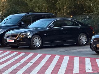 2015 Mercedes-Benz S-Класс 600 Long Guard VI (W222, C217), чёрный, 9999999 рублей, вид 1