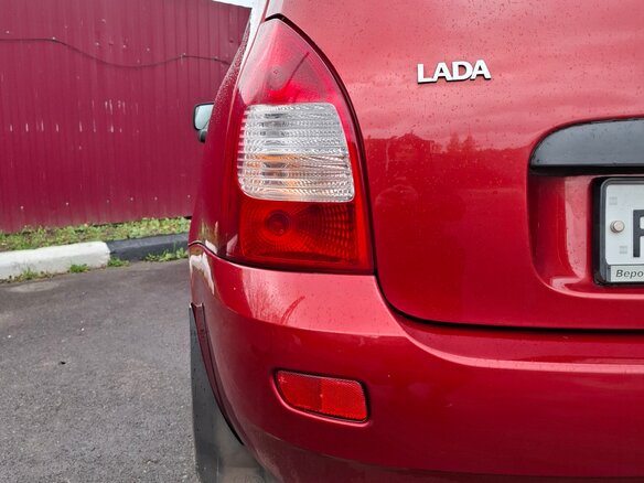 2012 Lada (ВАЗ) Kalina I, красный, 450000 рублей - вид 6