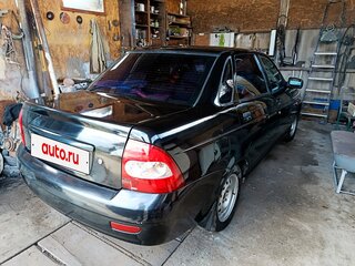 2007 Lada (ВАЗ) Priora I, чёрный, 350000 рублей, вид 4