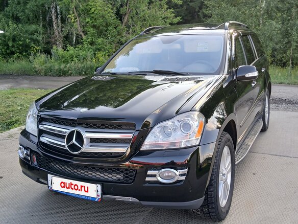 2007 Mercedes-Benz GL-Класс 450 I (X164), чёрный, 1500000 рублей