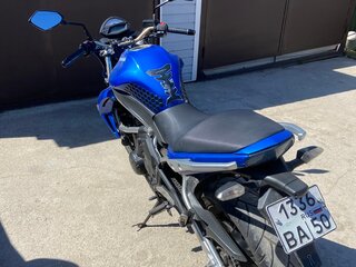 2009 Kawasaki ER-6N, синий, 450000 рублей, вид 4
