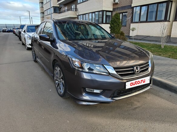 2015 Honda Accord IX, серый - вид 2