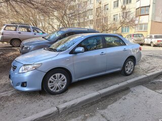 2007 Toyota Corolla AMT X (E140, E150), голубой, 600000 рублей, вид 2