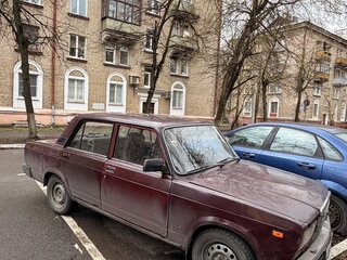 2005 Lada (ВАЗ) 2107, пурпурный, 90000 рублей, вид 3