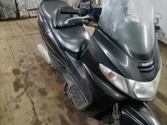 1998 Suzuki Burgman (SkyWave) 250, серый, 70000 рублей - вид 2