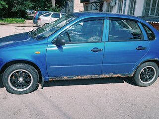 2006 Lada (ВАЗ) Kalina I, синий, 116000 рублей, вид 4