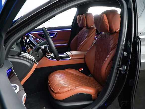 2020 Mercedes-Benz S-Класс 350 d Long 4MATIC VII (W223), чёрный, 9150055 рублей - вид 9