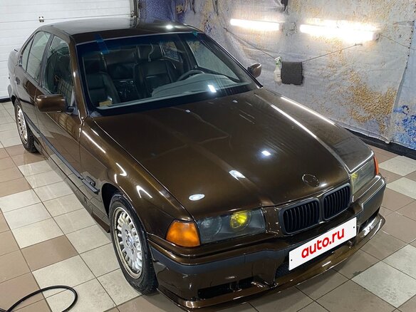 1993 BMW 3 серии M50 320i III (E36), коричневый, 750000 рублей - вид 2