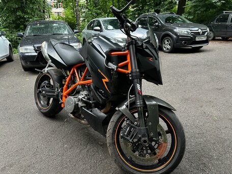 2007 KTM 990 Super Duke, чёрный, 395000 рублей, вид 4