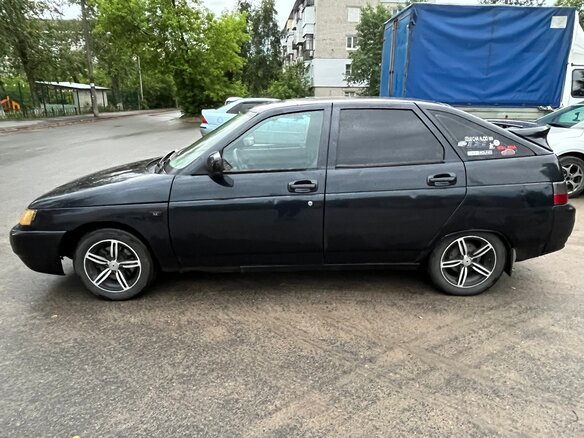 2005 Lada (ВАЗ) 2112, серый, 140000 рублей - вид 4