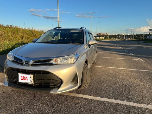 2019 Toyota Corolla Fielder XI (E160, E170) Рестайлинг 2, серебристый, 1450000 рублей - вид 4
