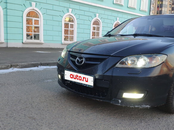 2008 Mazda 3 I (BK) Рестайлинг, чёрный, 750000 рублей - вид 1