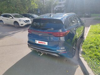 2019 Kia Sportage IV Рестайлинг, синий, 2400000 рублей, вид 4