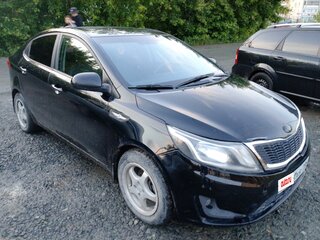 2013 Kia Rio III, чёрный, 745000 рублей, вид 1