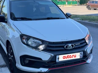 2024 Lada (ВАЗ) Granta Sport I Рестайлинг, белый, 1100000 рублей, вид 1