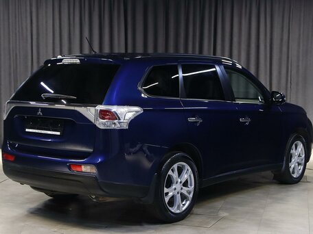 2013 Mitsubishi Outlander III, синий, 1099000 рублей, вид 2