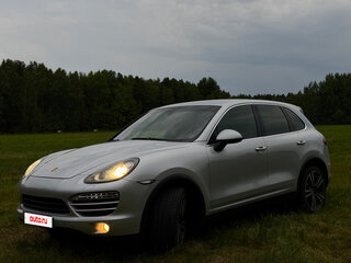 2011 Porsche Cayenne II (958), серебристый, 2380000 рублей, вид 2