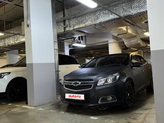 2012 Chevrolet Malibu VIII, чёрный, 750000 рублей, вид 3