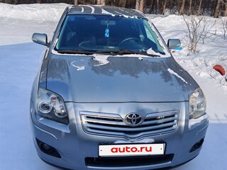 2008 Toyota Avensis II Рестайлинг, серебристый, 985000 рублей, вид 1