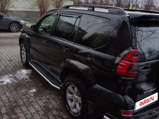 2008 Toyota Land Cruiser Prado 5-speed 120 Series Рестайлинг, чёрный, 4700000 рублей, вид 4
