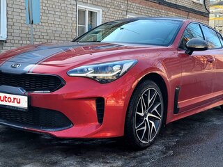 2021 Kia Stinger I Рестайлинг, красный, 3400000 рублей, вид 2