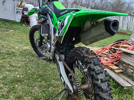 2020 Kawasaki KX 450, зелёный, 450000 рублей, вид 1