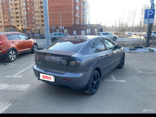 2007 Mazda 3 I (BK) Рестайлинг, серый, 535000 рублей, вид 4