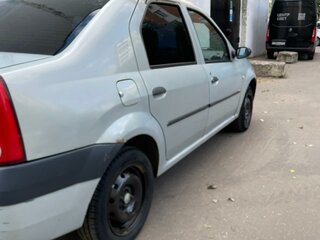 2008 Renault Logan I, серый, 190000 рублей, вид 3