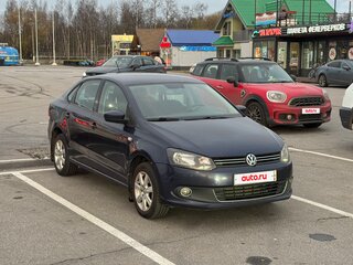 2013 Volkswagen Polo V, синий, 560000 рублей, вид 2