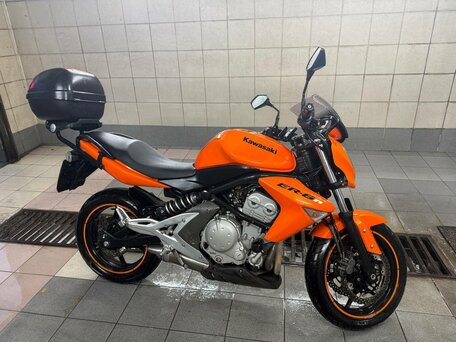 2007 Kawasaki ER-6N, оранжевый, 299999 рублей, вид 1