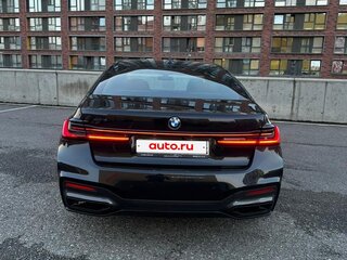 2019 BMW 7 серии 750d xDrive VI (G11/G12) Рестайлинг, синий, 7350000 рублей, вид 4