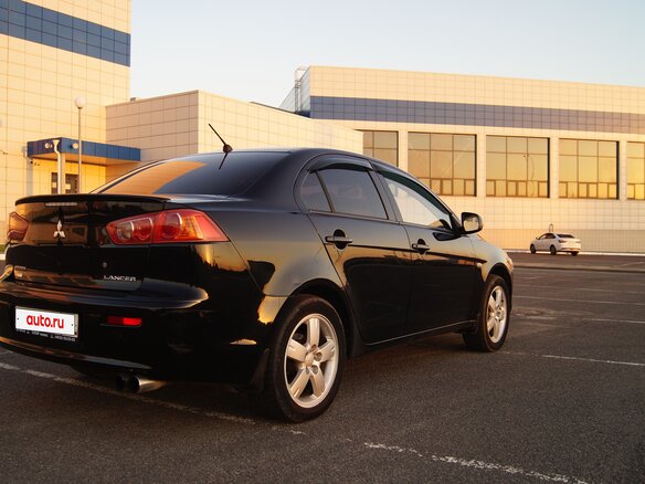 2007 Mitsubishi Lancer X, чёрный, 680000 рублей
