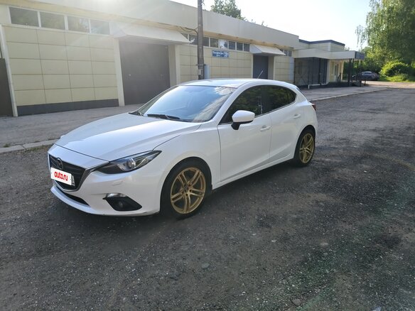 2014 Mazda 3 III (BM), белый