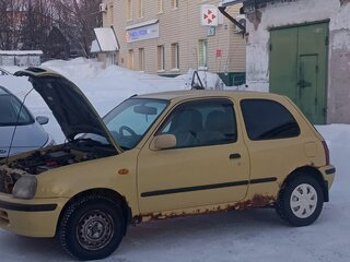 1998 Nissan March II (K11), жёлтый, 160000 рублей, вид 2
