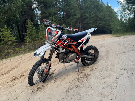 2024 Kayo Basic TT140, оранжевый, 70000 рублей, вид 4