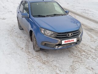 2020 Lada (ВАЗ) Granta I Рестайлинг, синий, 935000 рублей, вид 3
