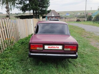 2003 Lada (ВАЗ) 2107, пурпурный, 155000 рублей, вид 3