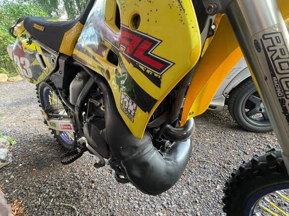 1999 Suzuki RMX 250S, жёлтый, 260000 рублей - вид 1